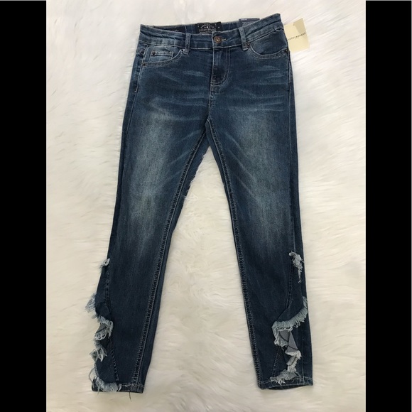 🟢NEW wTag-Girl’s LUCKY Brand Zoe Skinny Jeans 8 - Picture 2 of 2